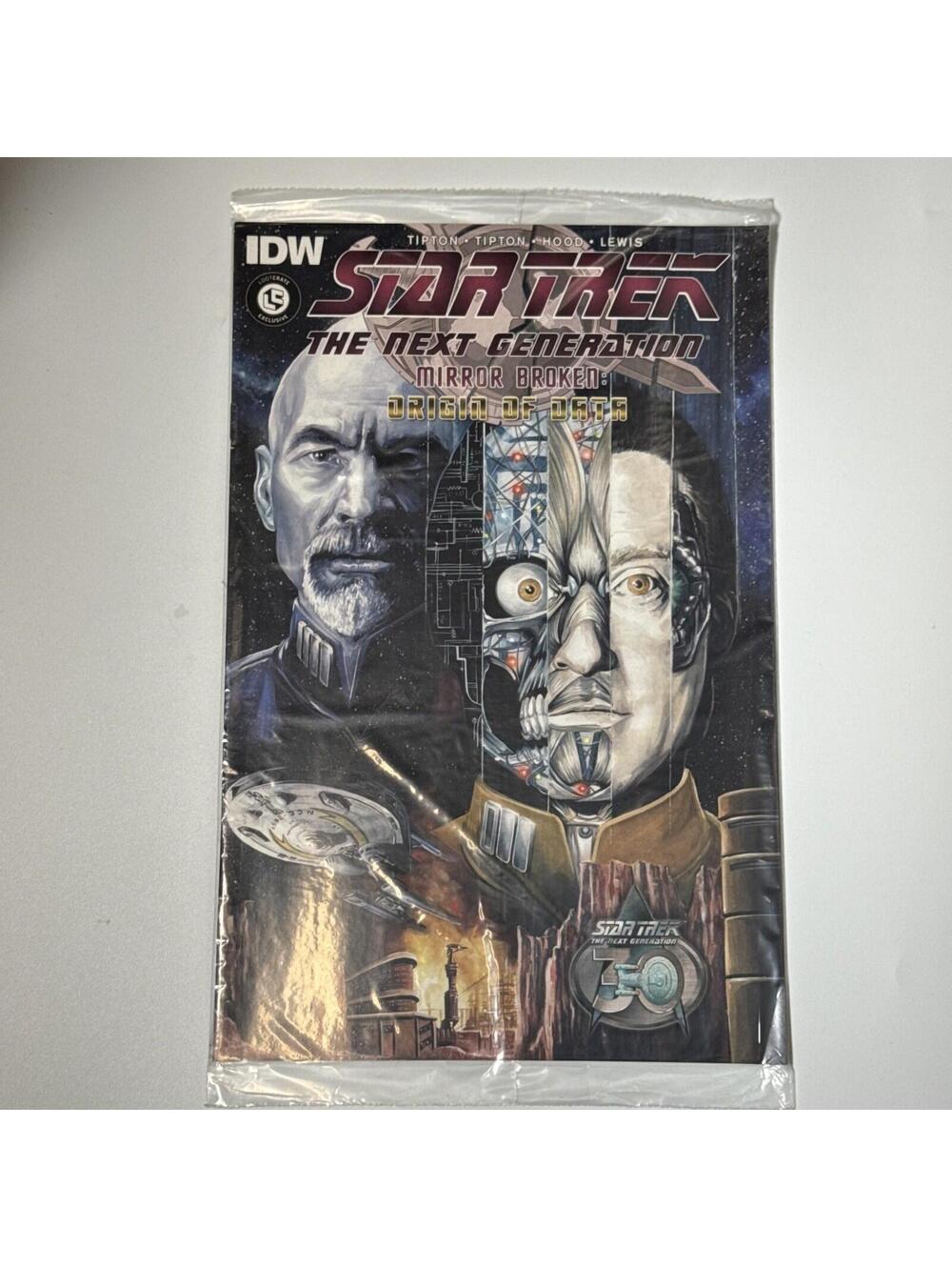 Star Trek The Next Generation Origin Of Data Loot Crate Comic Book Sealed
